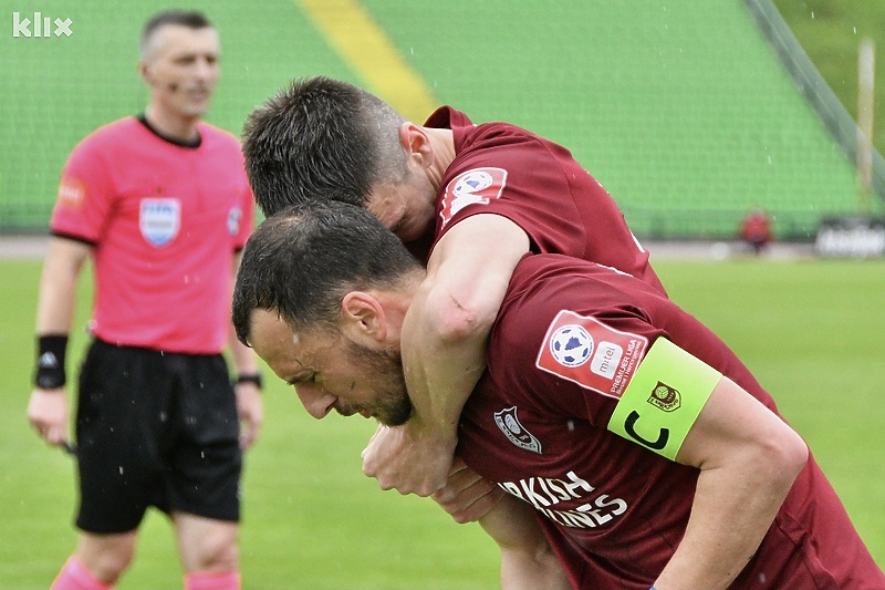 Velkoski je kao kapiten predvodio ekipu (Foto: I. Š./Klix.ba)