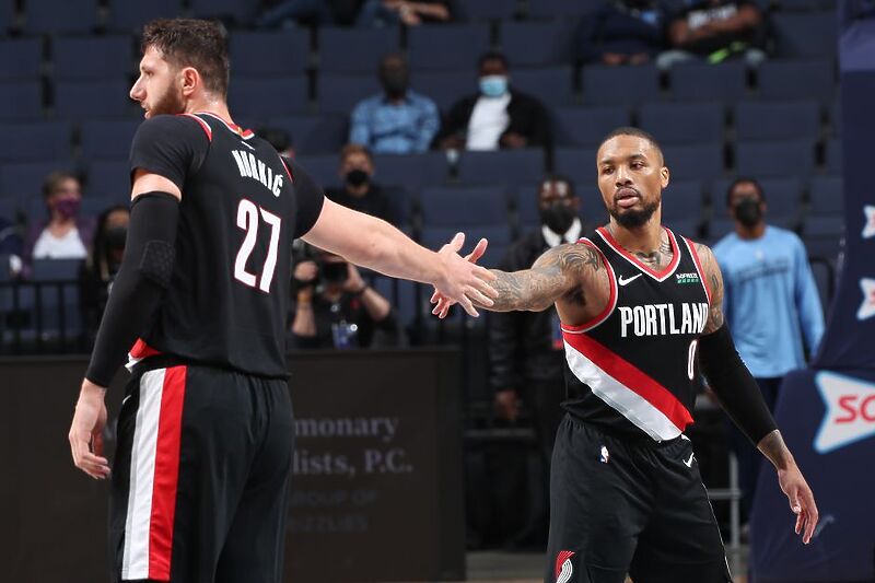 Jusuf Nurkić i Damian Lillard