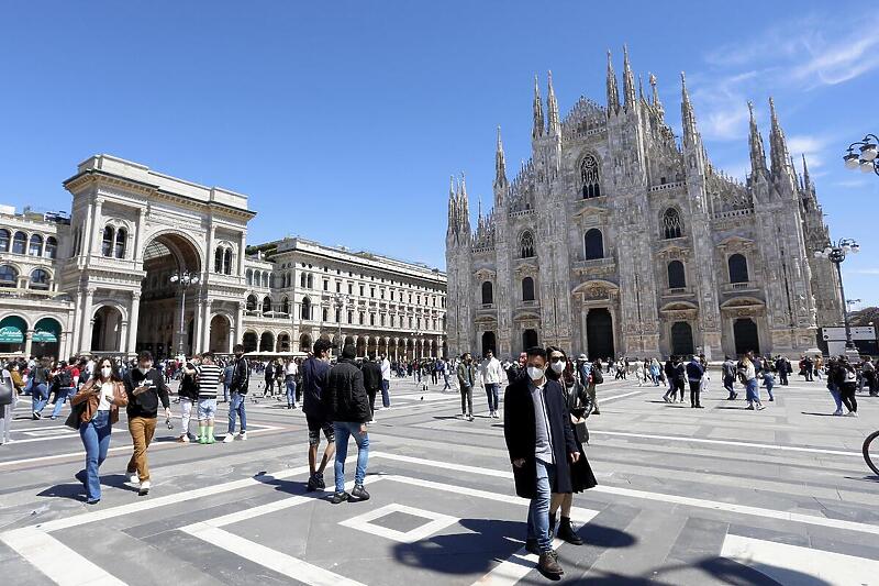 Milan u Italiji (Foto: EPA-EFE)