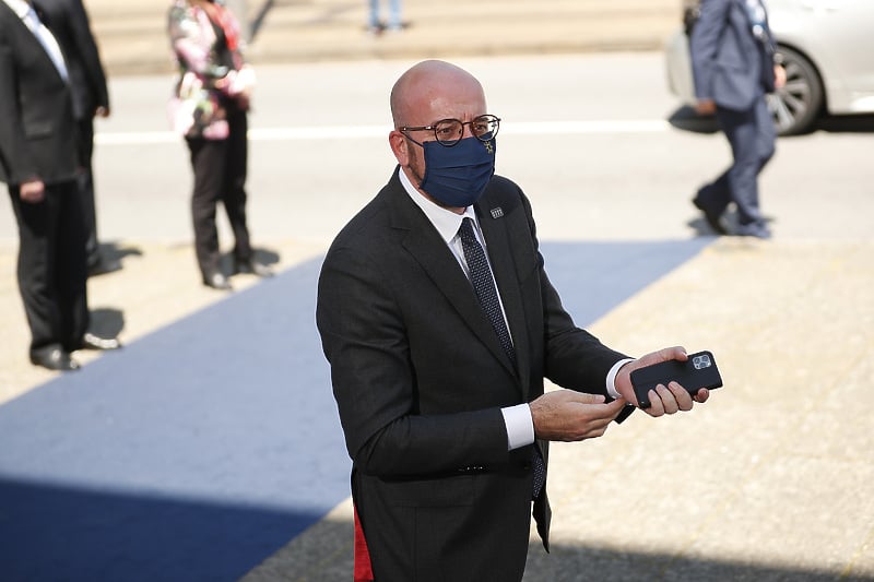 Charles Michel stigao na sastanak u Portugalu (Foto: EPA-EFE)