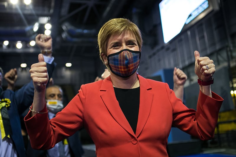 Nicola Sturgeon, škotska premijerka i čelnica SNP-a (Foto: EPA-EFE)