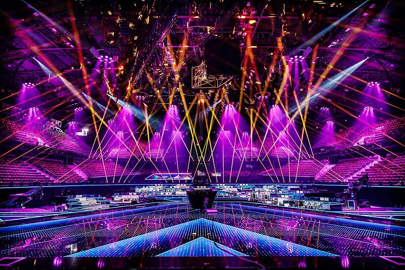 Pripreme za Evroviziju 2021. (Foto: Twitter/Eurovision Song Contest)