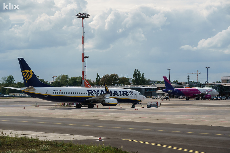 Ryanair u Tuzli će poslovati uz Wizzair (Foto: EPA-EFE)