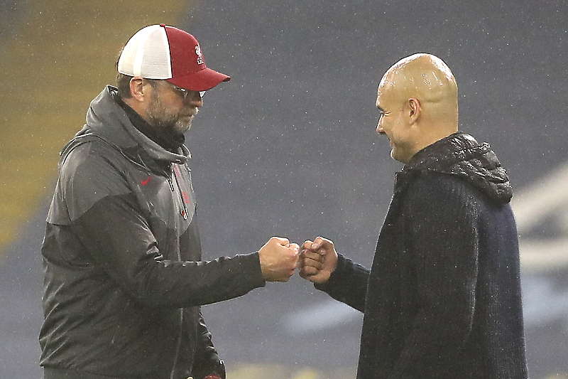 Jurgen Klopp i Pep Guardiola (Foto: EPA-EFE)