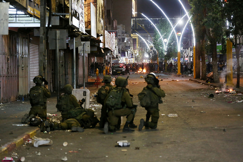 Ratno stanje na ulicama u Izraelu i Palestini (Foto: EPA-EFE)