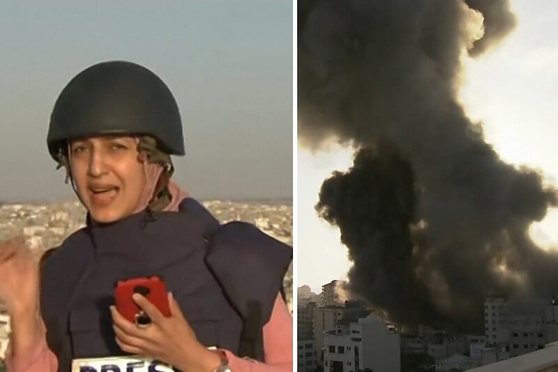 Novinarka Al Jazeere Youmna Al Sayed (Foto: Screenshot)