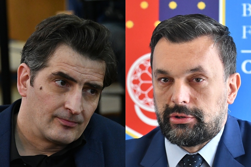 Faruk Kapidžić i Elmedin Konaković (Foto: Klix.ba)