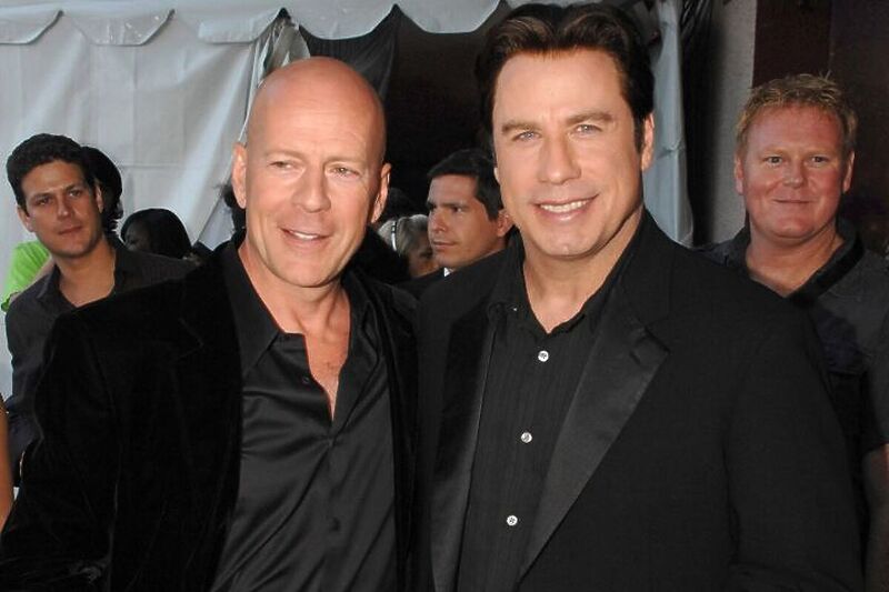 Bruce Willis i John Travolta (Foto: Twitter)