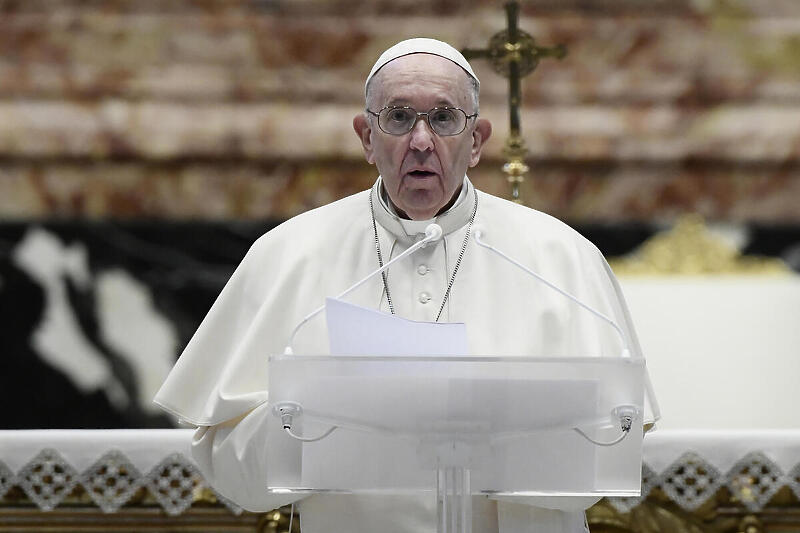 Papa Franjo se osvrnuo na sukobe na Bliskom istoku (Foto: EPA-EFE)