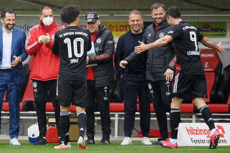 Nedavno slavlje Lewandowskog (Foto: EPA-EFE)