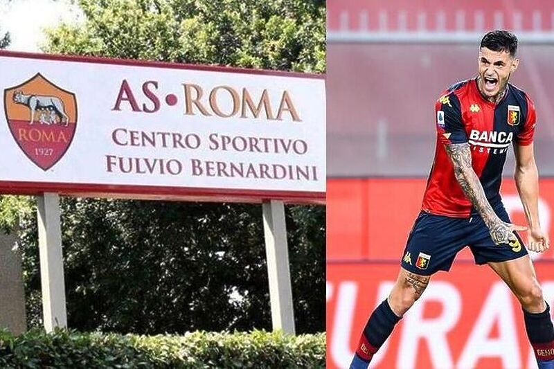 Gianluca Scamacca je u vlasništvu Sassuola i trenutno je posuđen Genovi (Foto: Twitter)