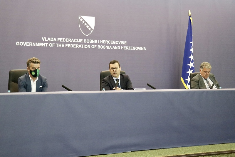 Sinan Husić, Nermin Džindić i Admir Andelija (Foto: D. S./Klix.ba)