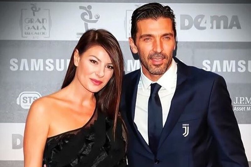 Ilaria D’Amico i Gianluigi Buffon