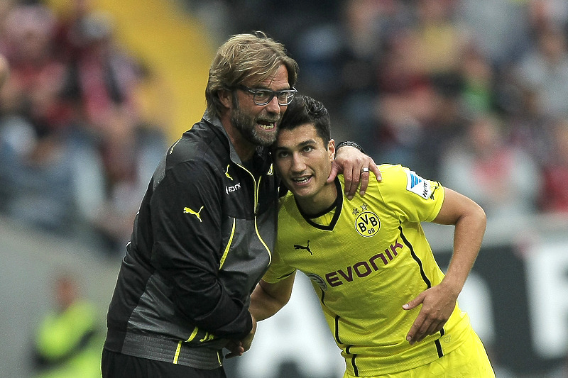 Klopp i Sahin dok su bili u Borussiji (Foto: EPA-EFE)