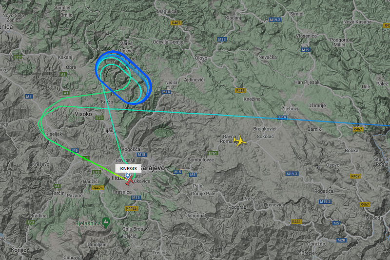 Screenshot: Flightradar24