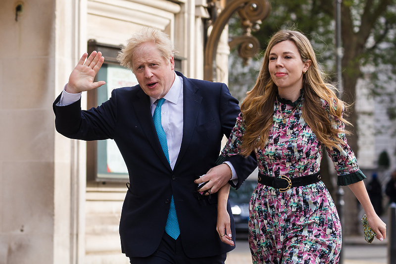 Boris Johnson i Carrie Symonds (Foto: EPA-EFE)