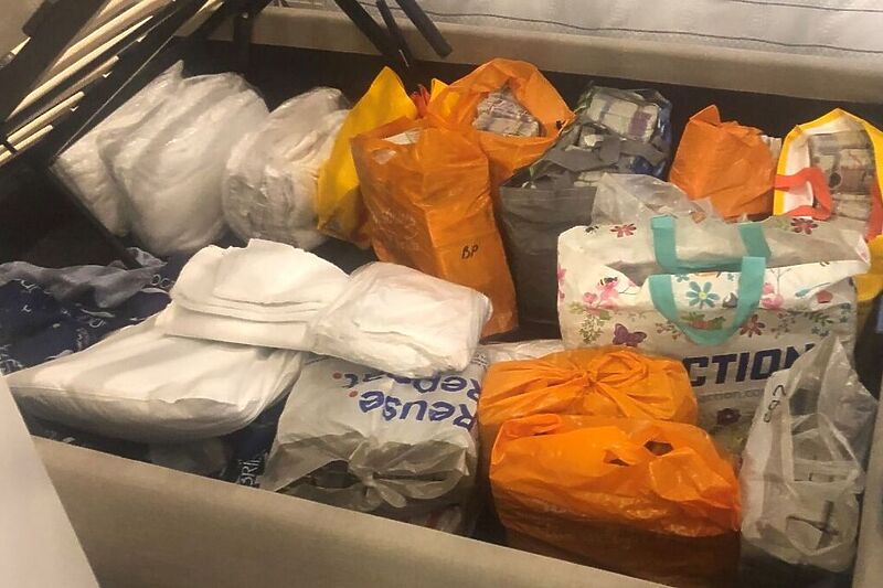 Londonska policija oduzela 5,8 miliona eura u gotovini (Foto: Metropolitan Police)