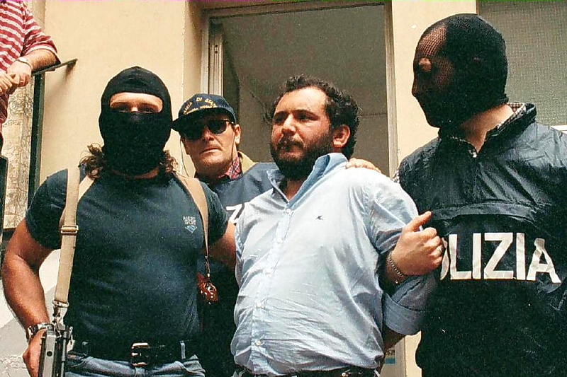 Giovanni Brusca prilikom hapšenja 1996. (Foto: EPA-EFE)
