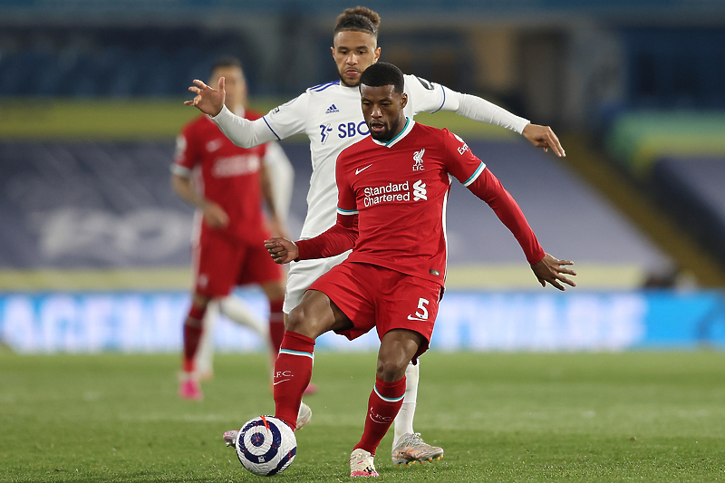 Georginio Wijnaldum u meču između Leedsa i Liverpoola (Foto: EPA-EFE)