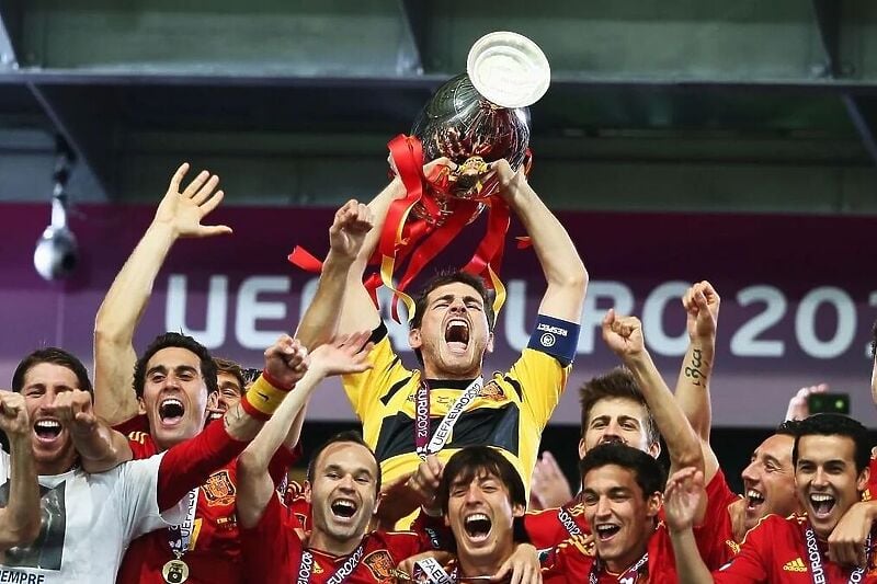 Španija je postala prva reprezentacija koja je osvojila dva uzastopna EP-a (Foto: UEFA)
