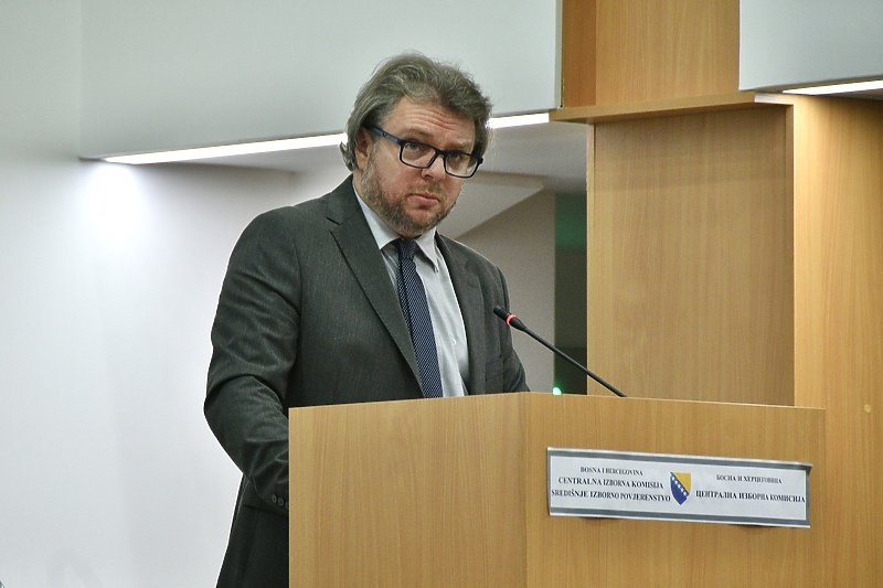 Željko Bakalar, predsjednik CIK-a (Foto: I. Š./Klix.ba)