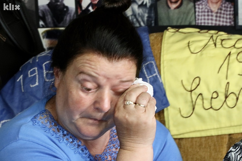 Suze tokom izricanja presude Mladiću (Foto: A. K./Klix.ba)