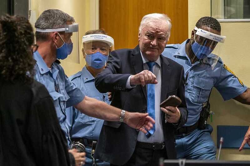 Ratko Mladić osuđen na doživotnu kaznu zatvora (Foto: EPA-EFE)