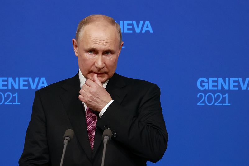 Putnin na konferenciji za medije (Foto: EPA-EFE)