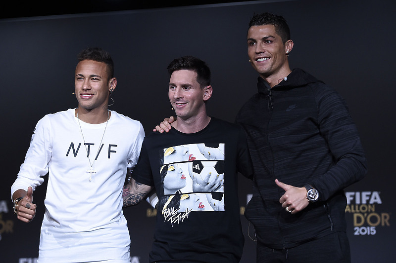 Neymar, Messi i Ronaldo i dalje dominiraju (Foto: EPA-EFE)