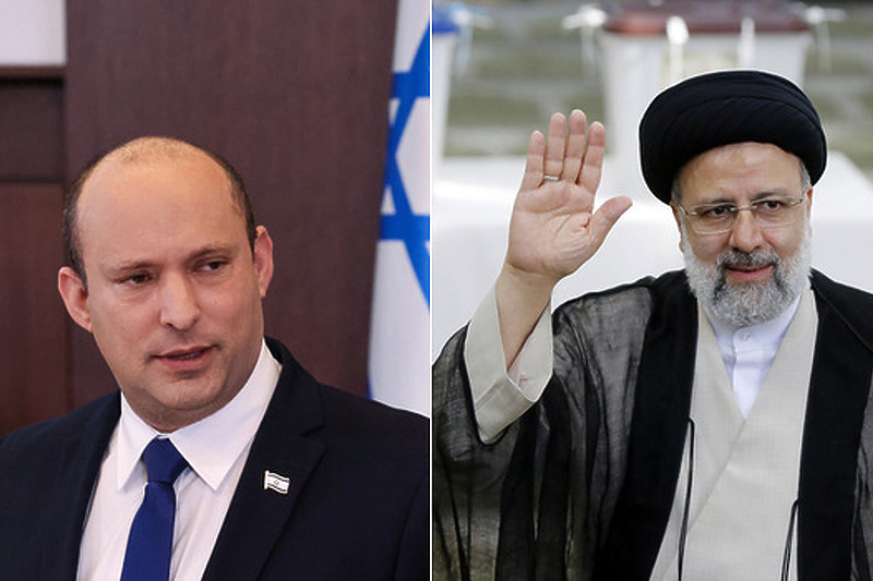 Naftali Bennett i Ebrahim Raisi (Foto: EPA-EFE)