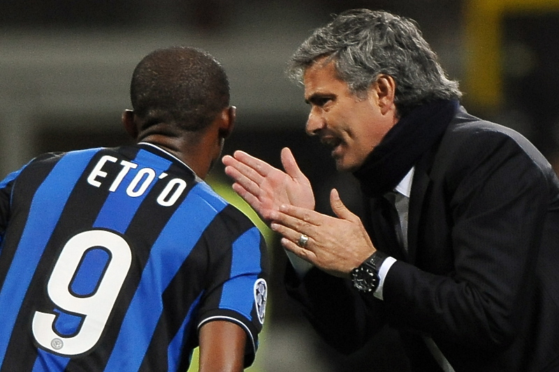 Samuel Eto'o i Jose Mourinho (Foto: EPA-EFE)