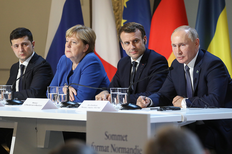 Macron, Merkel i Putin sastajali su se i ranije (Foto: EPA-EFE)