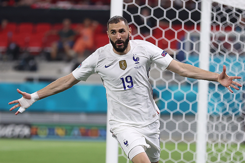 Benzema je postigao prve golove za Francusku nakon šest godina neigranja za reprezentaciju (Foto: EPA-EFE)