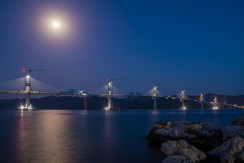 Pelješki most (Foto: Grgo Jelavić/PIXSELL)