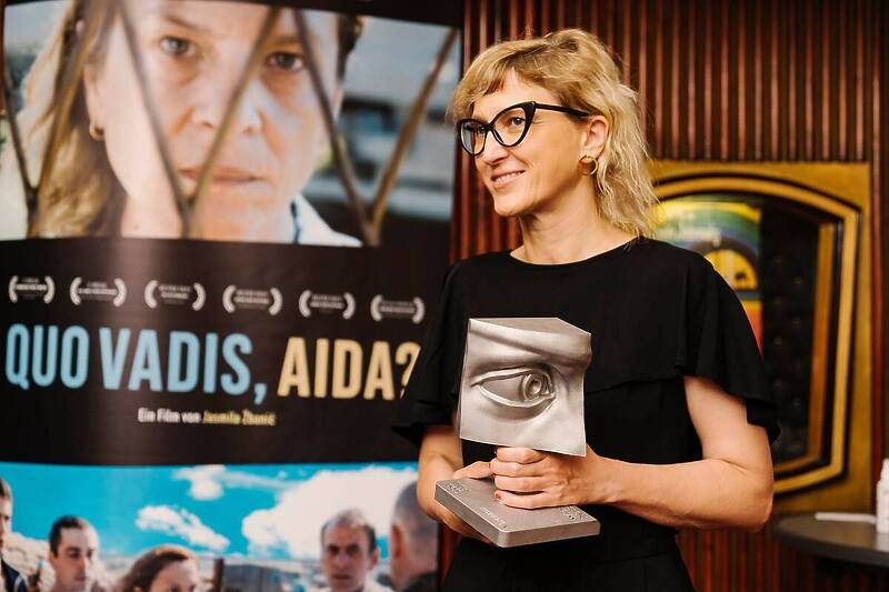 Jasmila Žbanić na premijeri filma u Beču (Foto: Facebook)