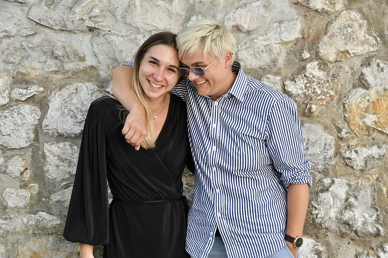 Lejla Demain i Ajna Jusić (Foto: I. Š./Klix.ba)