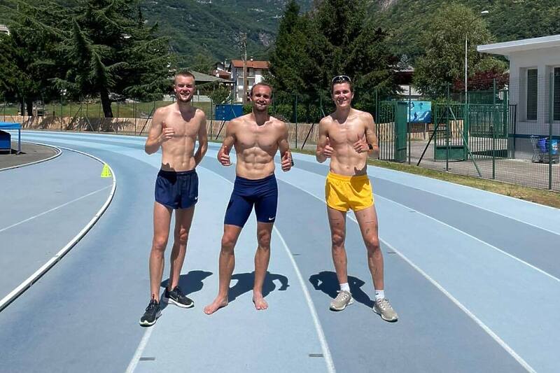 Filip Ingebrigtsen, Amel Tuka i Jakob Ingebrigtsen