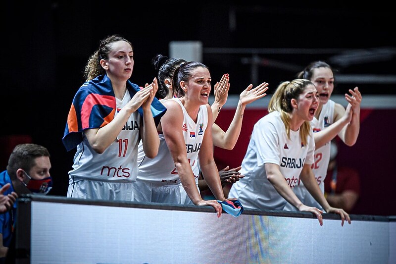 Slavlje košarkašica Srbije (Foto: FIBA)