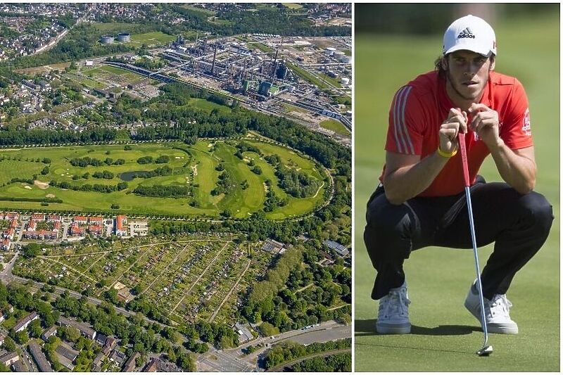 Bale na golf terenu (Foto: Twitter)