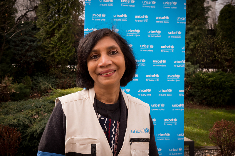 @unicefbih - dr. Rownak Khan, predstavnica UNICEF-a u BiH