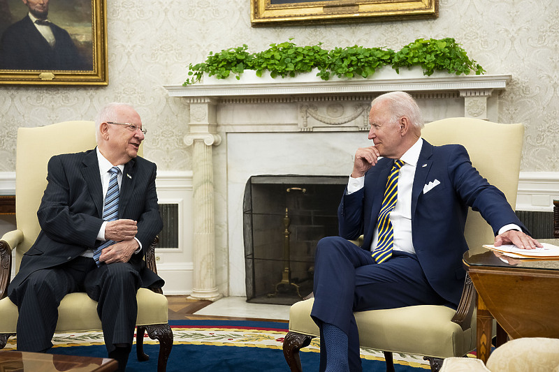 Reuven Rivlin i Joe Biden (Foto: EPA-EFE)