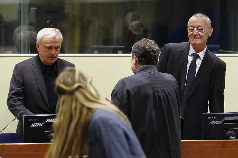 Jovica Stanišić i Franko Simatović (Foto: EPA-EFE)