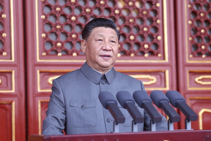 Xi Jinping na obilježavanju 100 godina KP Kine (Foto: EPA-EFE)
