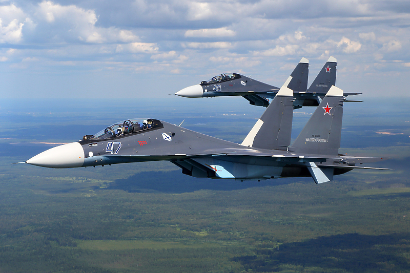 U manevrima učestvovali i avioni Su-30SM (Foto:Shutterstock)