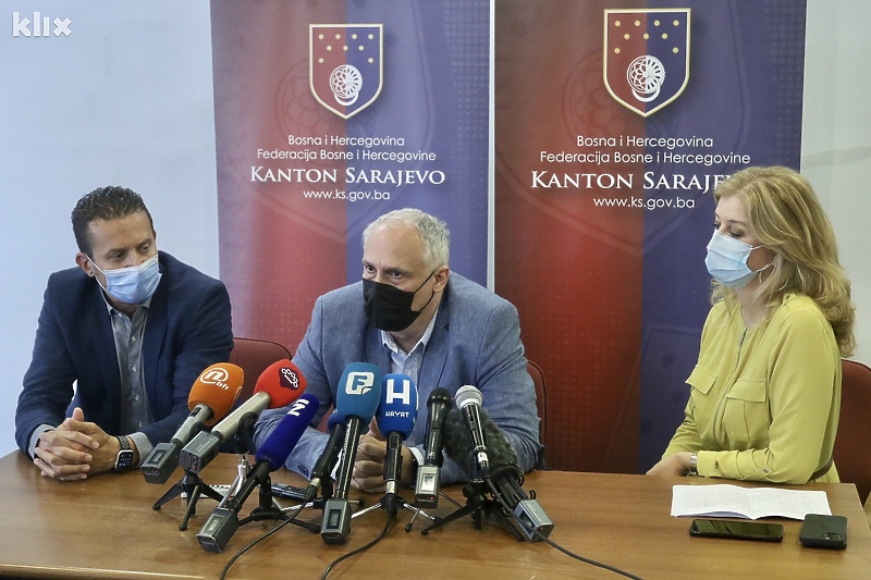 S današnje konferencije za medije (Foto: D. S./Klix.ba)