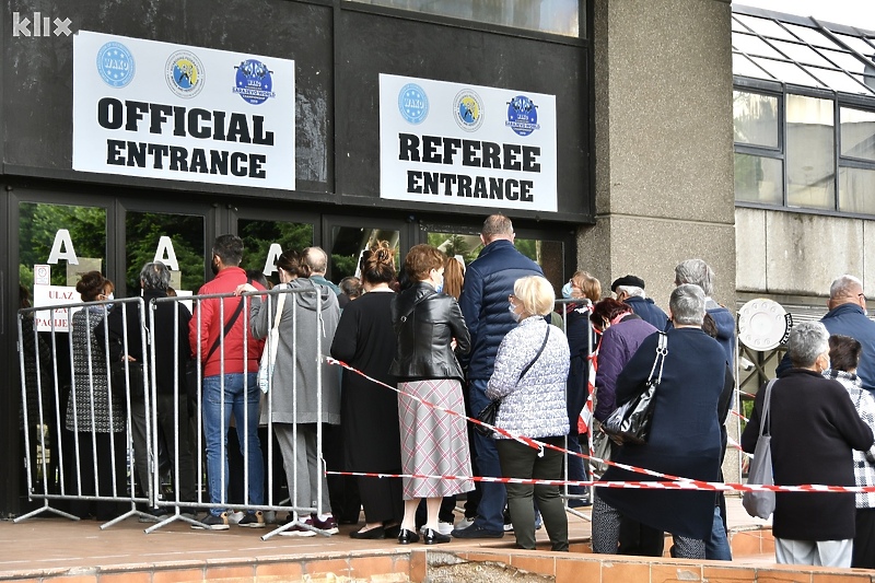 Danas revakcinacija na Zetri (Foto: I. Š./Klix.ba)