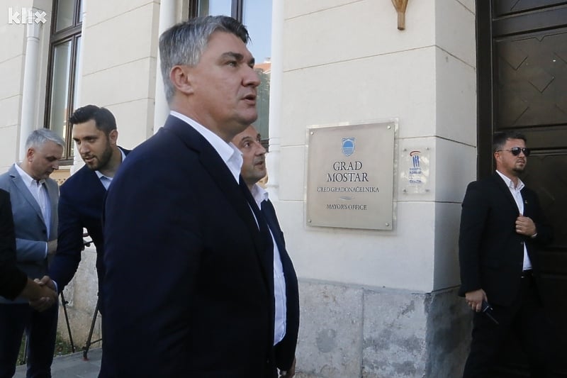 Zoran Milanović u Mostaru (Foto: G. Š./Klix.ba)