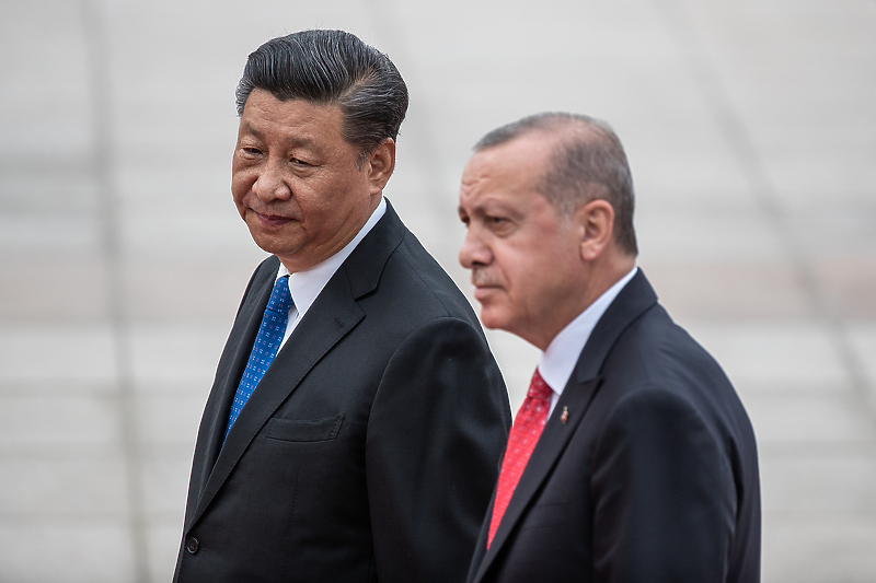 Recep Tayyip Erdogan i Xi Jinping (Foto: EPA-EFE)