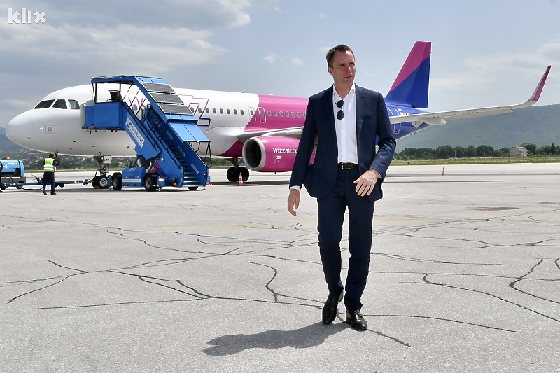 József Váradi, osnivač i direktor Wizz Air boravio u BiH proteklih dana (Foto: I. Š./Klix.ba)