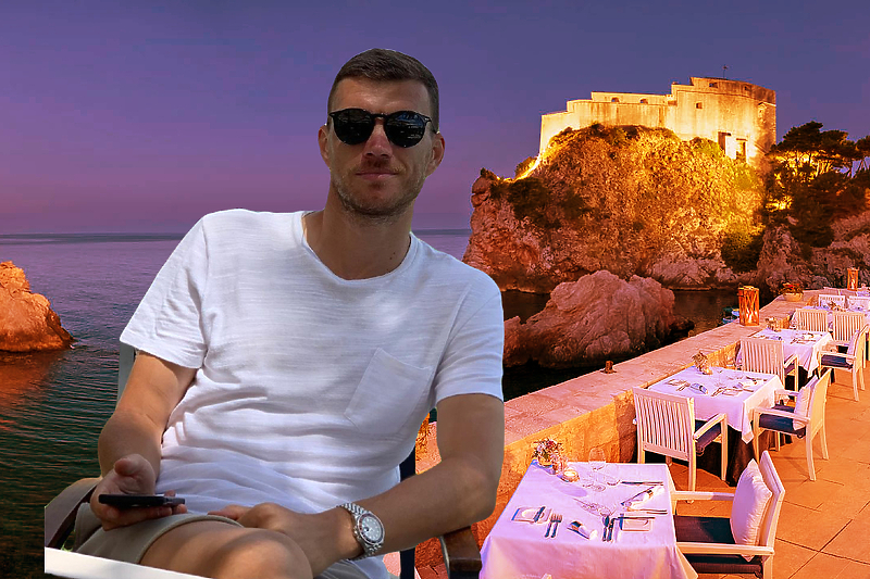 Džeko investira u objekte u Dubrovniku (Montaža: Klix.ba)